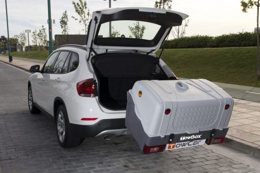 Bagagebox voor op de trekhaak 350ltr per dag