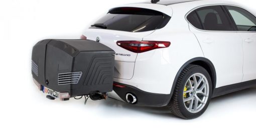 Bagagebox voor op de trekhaak 400ltr per dag